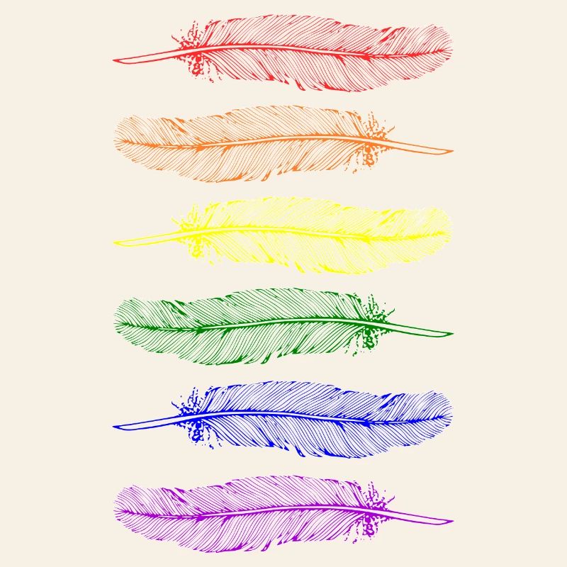 Feathers Rainbow