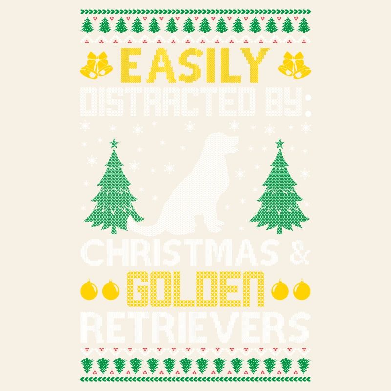 Facilement distrait Golden By Retriever Pull moche