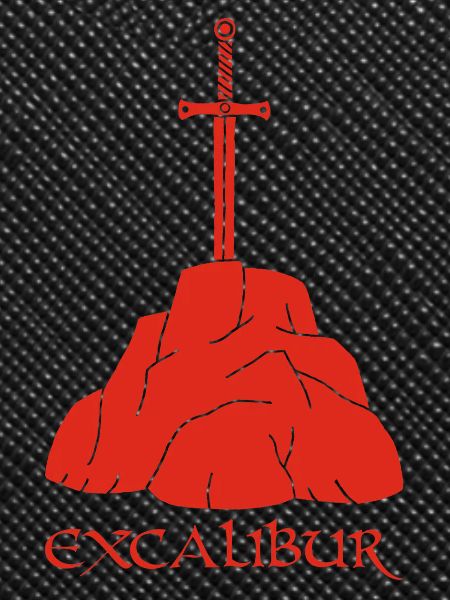 The Excalibur Sword (Red)