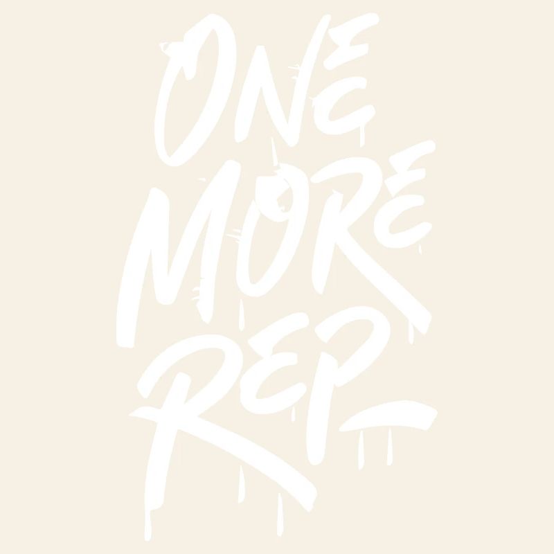 "One More Rep"-Geschenk, Motivation
