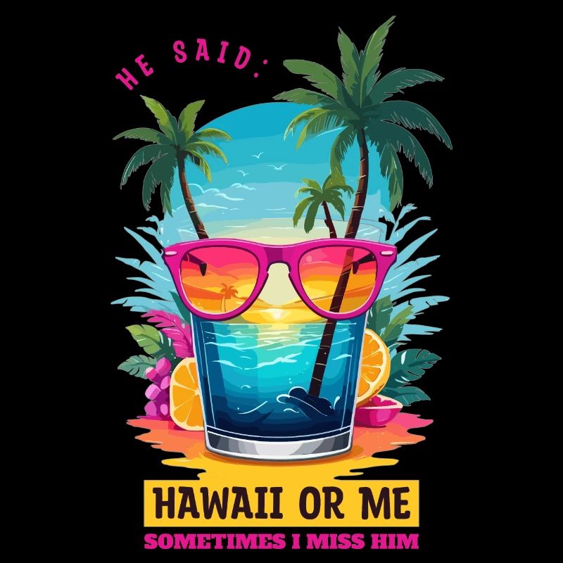 Il a dit : Hawaï ou moi