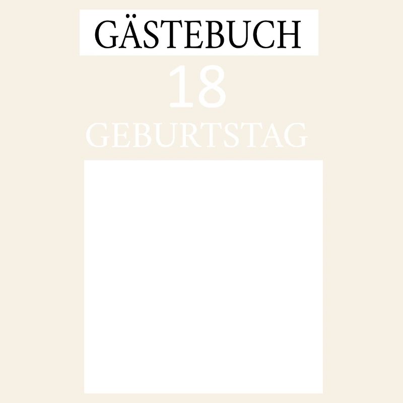Guestbook 18th Birthday