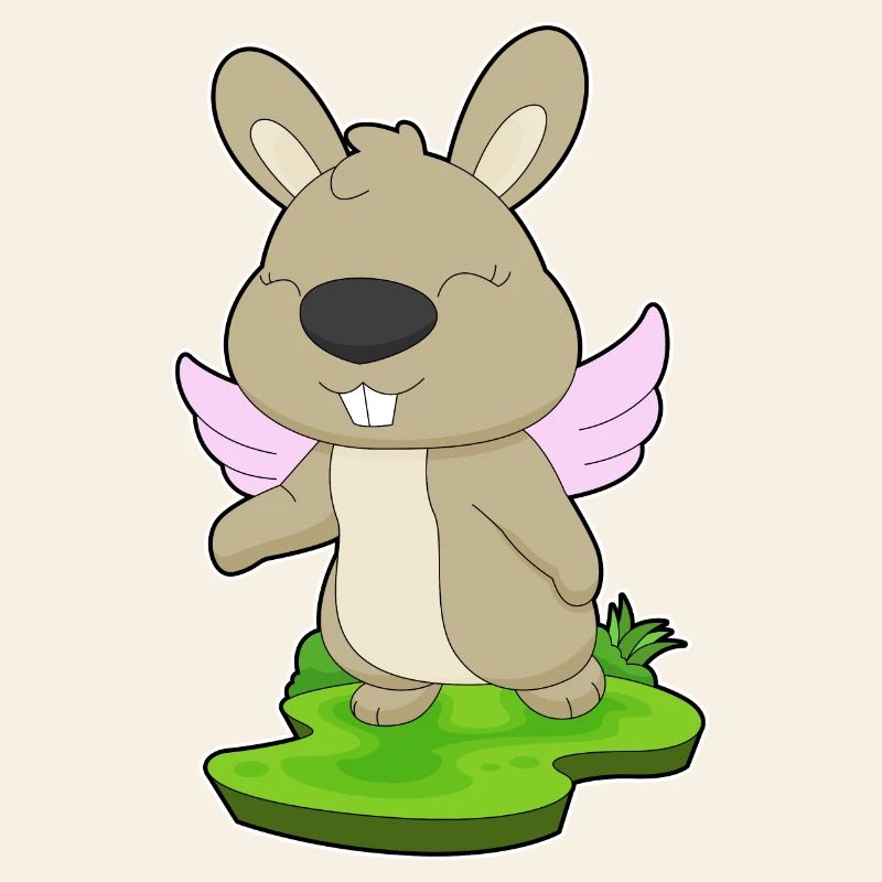Ailes d’ange lapin