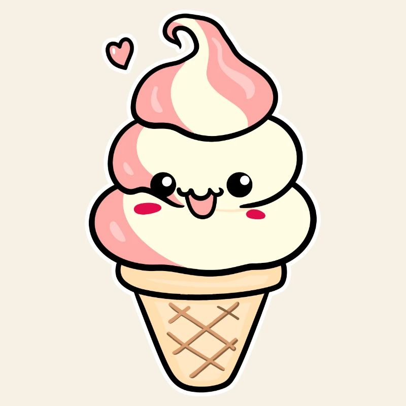 Cartoon Eiscreme