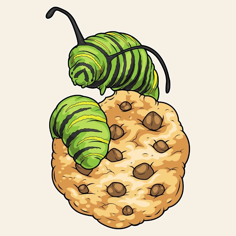 Raupe Cookie