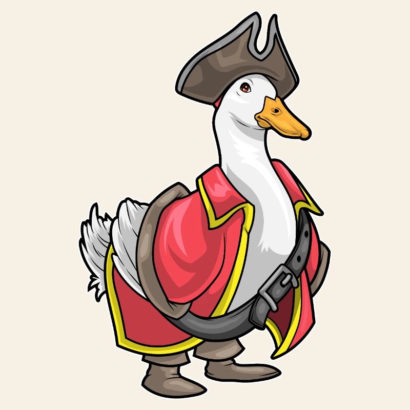 Duck Pirate Pirate Hat