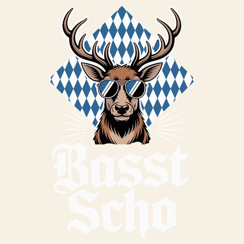 Lunettes de soleil Moose Bavarian Deer Basst Scho
