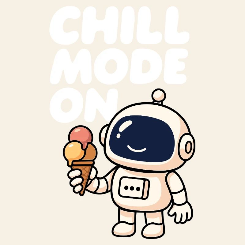 Robot spatial avec glace