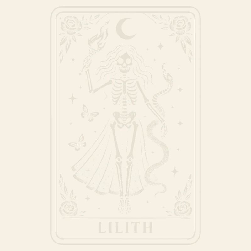 Lilith Skeleton Goddess Moonlight