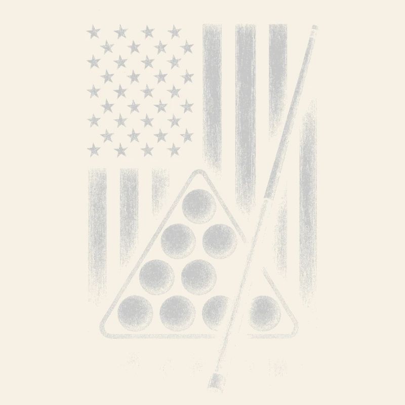 Conception de boules de billard Flag