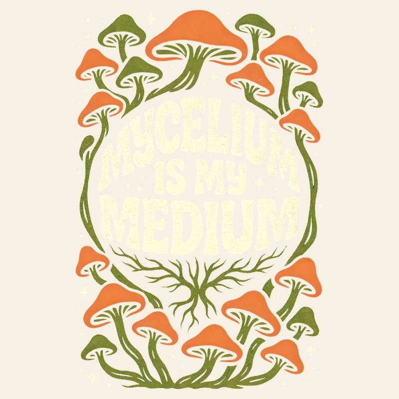 Le mycélium est mon médium | Champignons mycologiques