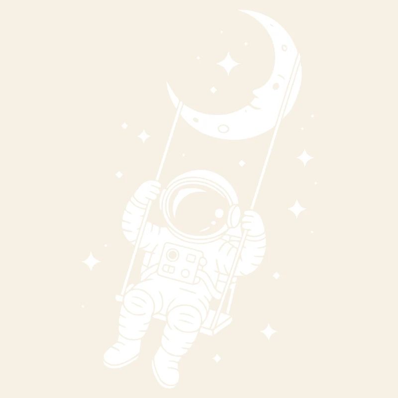 Astronaute Cosmos Spatial Swing