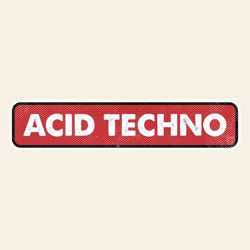 Acid Techno Neon Grid