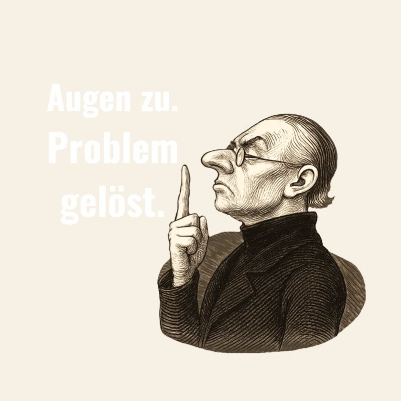 Close your eyes – problem solved.