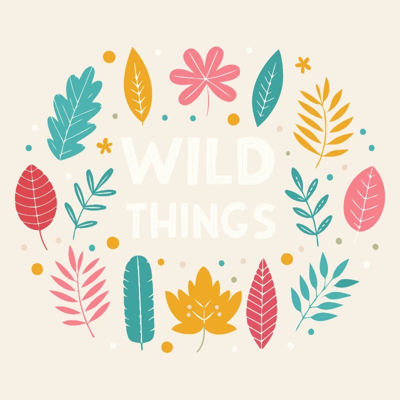 Wild Things Floral Pattern