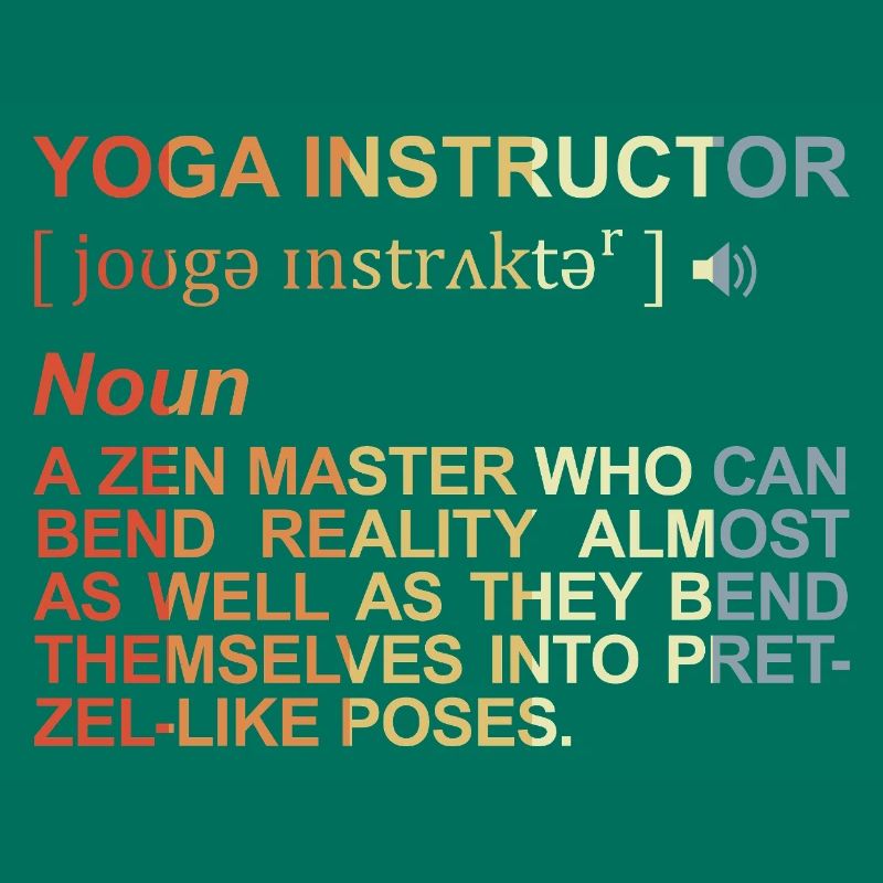 Yogalehrer Begriff