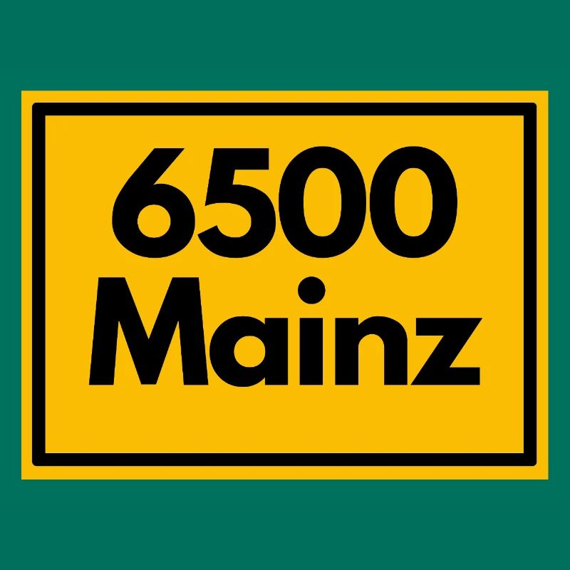 OLD POSTCODE POSTCODE RETRO 6500 MAINZ MEEENZ