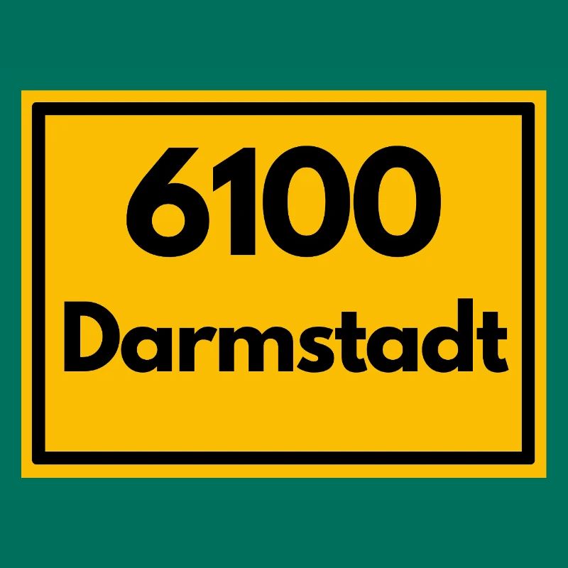 OLD POSTCODE POSTCODE RETRO 6100 DARMSTADT HESSEN