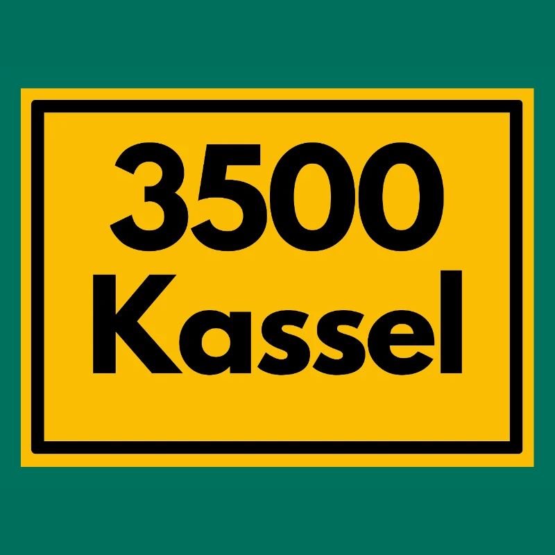 OLD POSTCODE POSTCODE RETRO 3500 KASSEL LÖWENSTADT