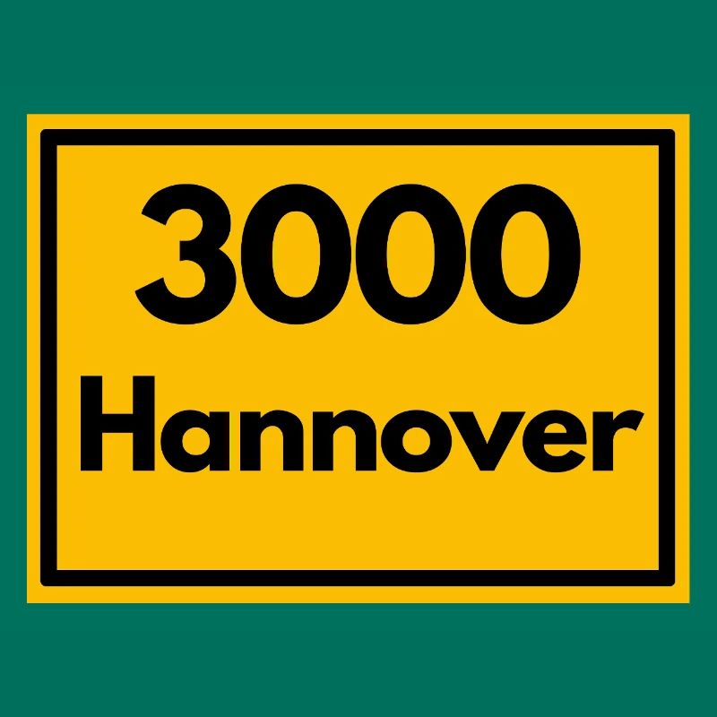 ALTE POSTZIP CODE RETRO 3000 HANNOVER - Messe