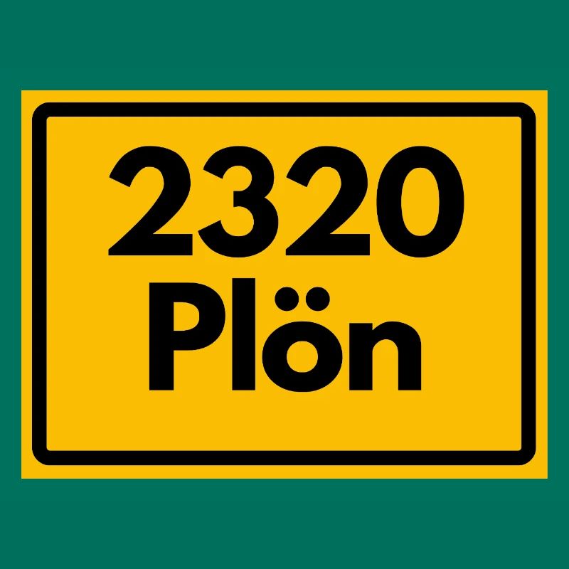 OLD POSTCODE POSTCODE RETRO 2320 PLÖN SEENPARADIES