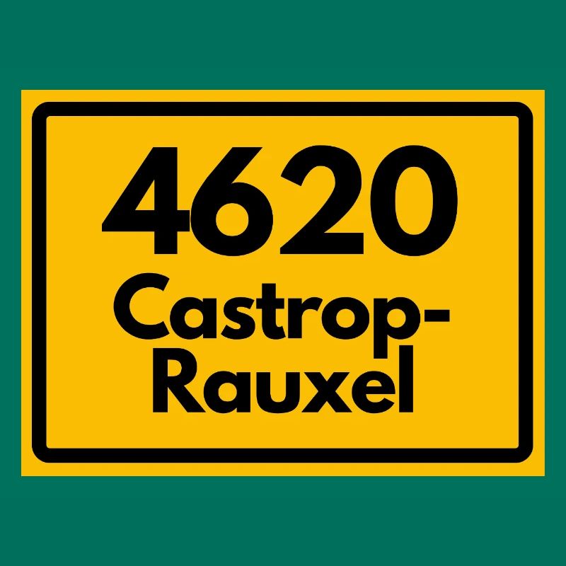 ANCIEN CODE POSTAL RETRO 4620 CASTROP-RAUXEL