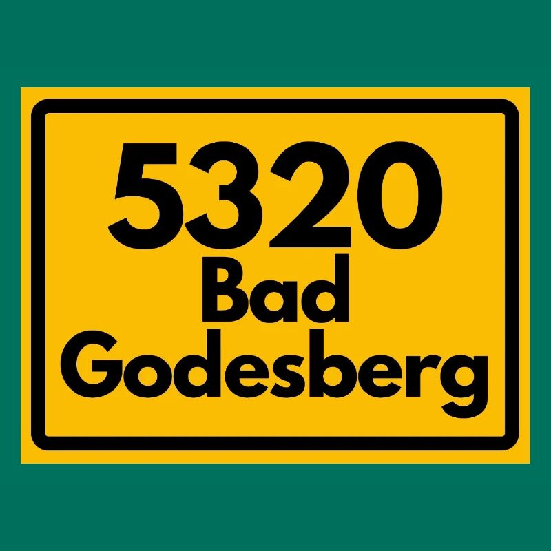 OLD POSTCODE POSTCODE RETRO 5320 Bad Godesberg NRW