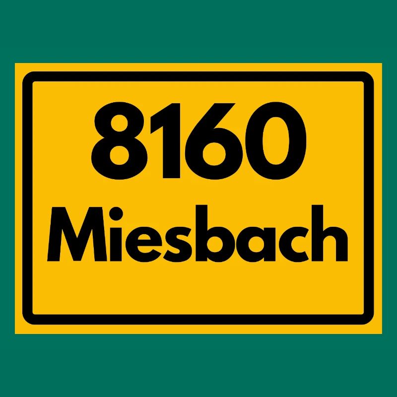 ANCIEN CODE POSTAL RETRO 8160 MIESBACH HEIMATSTOLZ