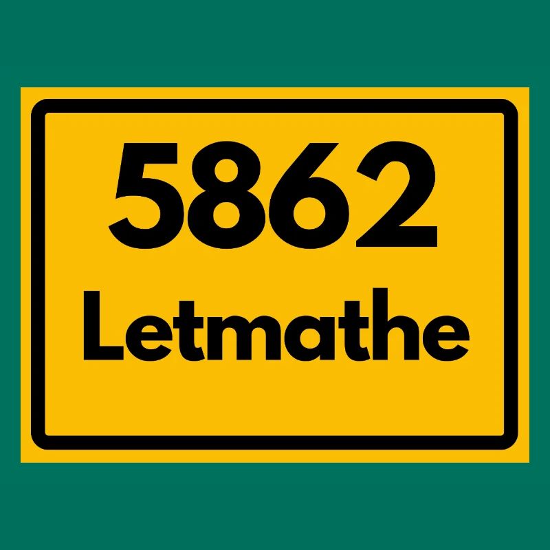 OLD POSTCODE 5862 ZIP 58642 LETMATHE NRW