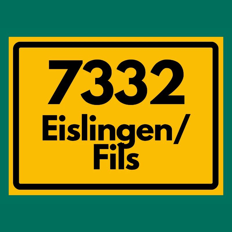 OLD POSTCODE 7332 ZIP 73054 EISLINGEN FILS