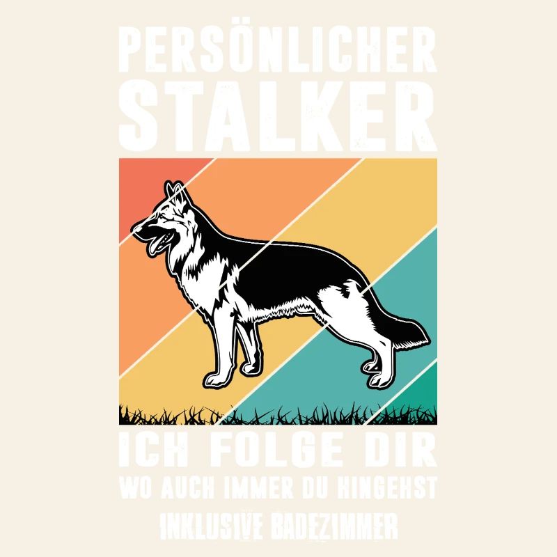 Schäferhund Geschenke Hund Herrchen Gassi