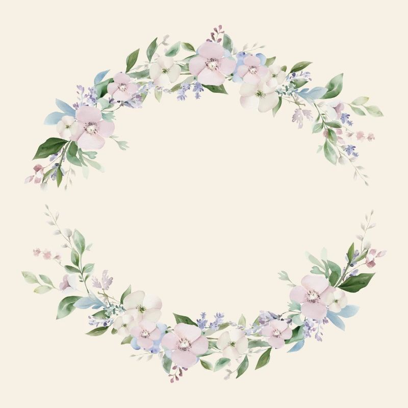 Spring Wreath - Personalizable