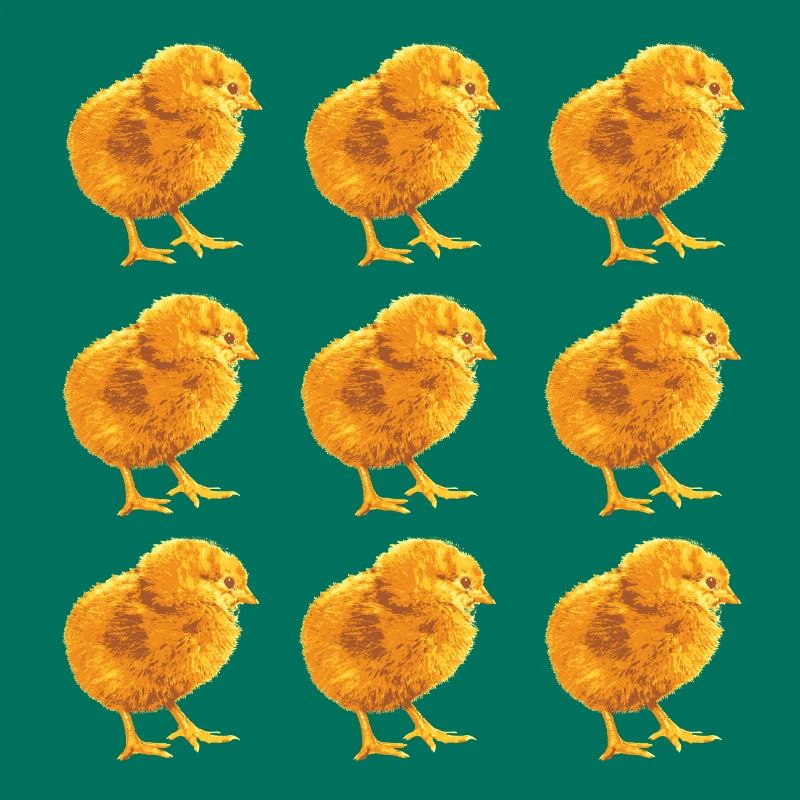 Chick Pattern for Spring and Nature