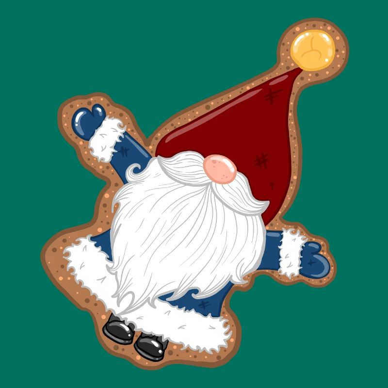 BiscuitSanta in a gingerbread frame