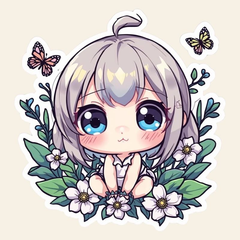Chibi Flower Magic