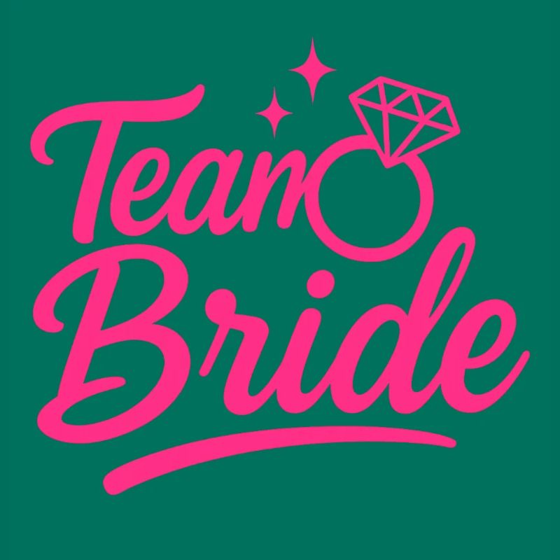 Script de la bague rose de l’équipe Mariée