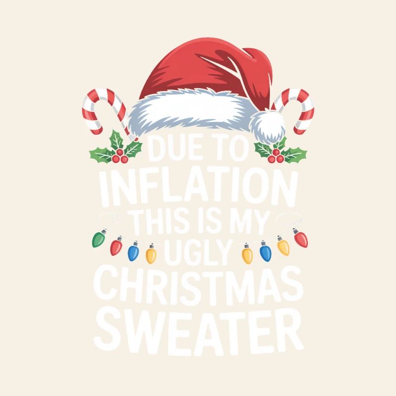 À cause de l’inflation, pull de Noël moche