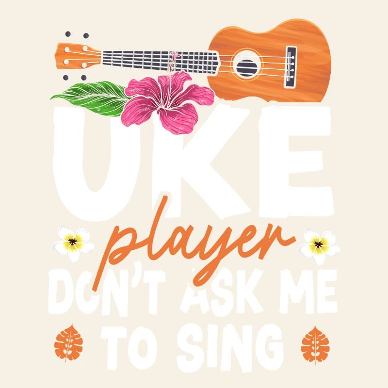 Hawaiian Ukulele Uke Uke Player
