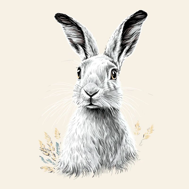 Mountain Rabbit Arctic Hare Albino Rabbit White Rabbit