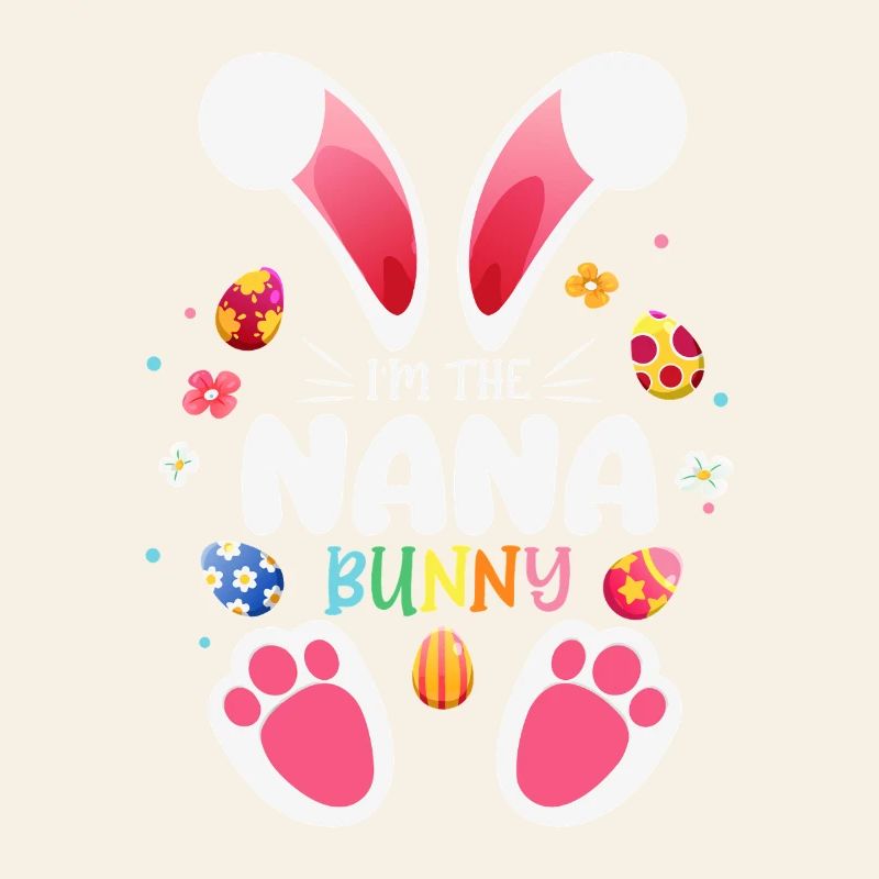 Nana Bunny Easter Charm