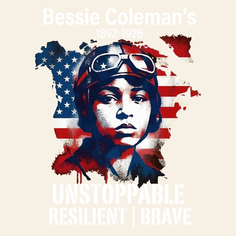 Bessie Coleman Pionnière courageuse de l’aviation
