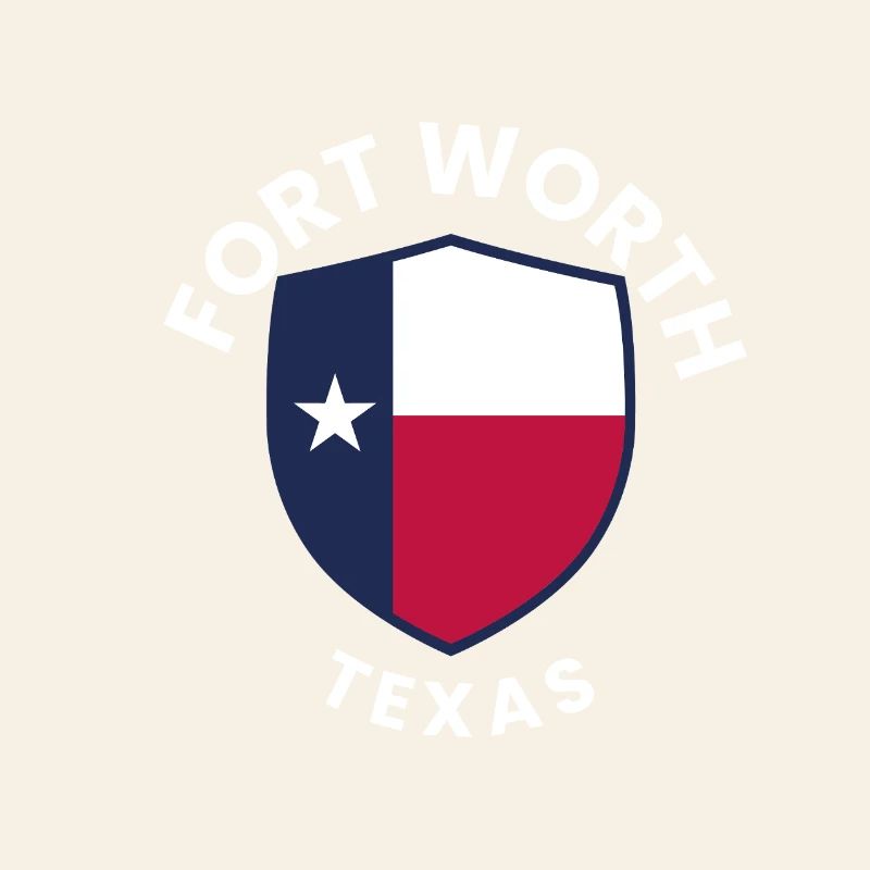 Fort Worth Texas Shield Pride