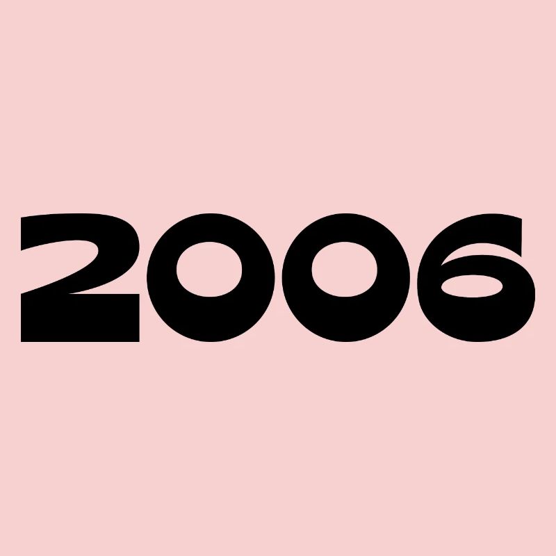 2006 modèle d’anniversaire personnaliser la conception
