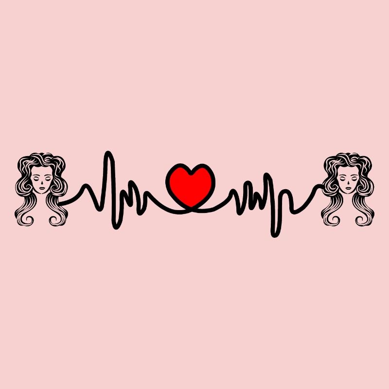 Fréquence cardiaque cardio Vierge Vierge