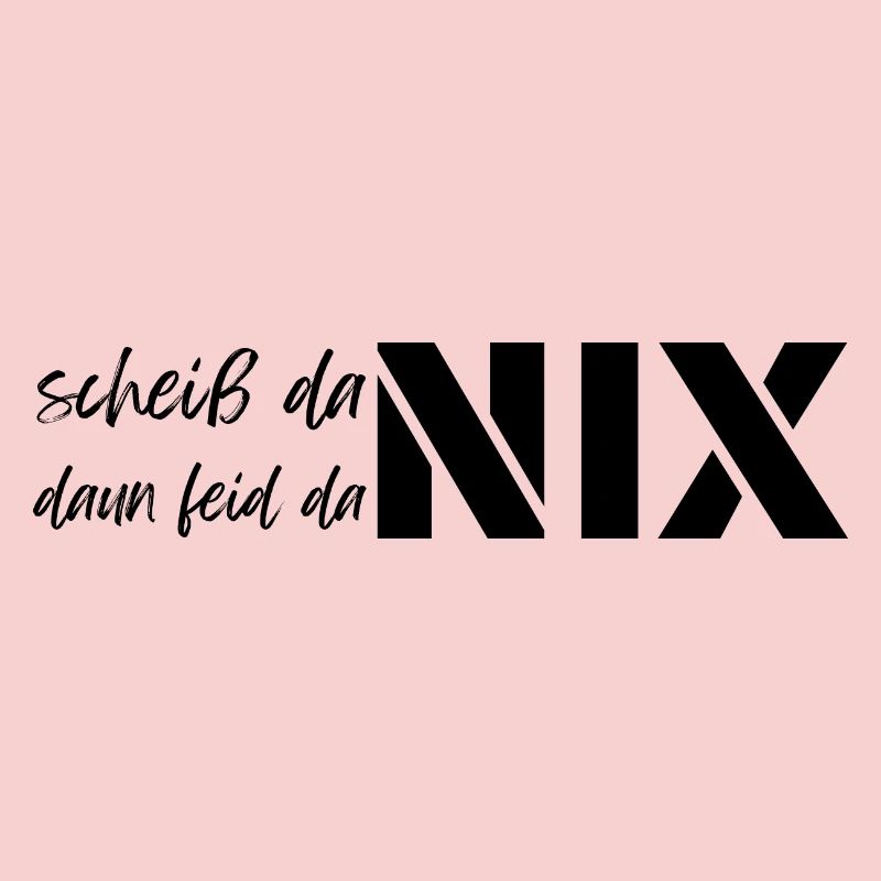 scheiß da nix daun feid da nix, Dialekt Motto
