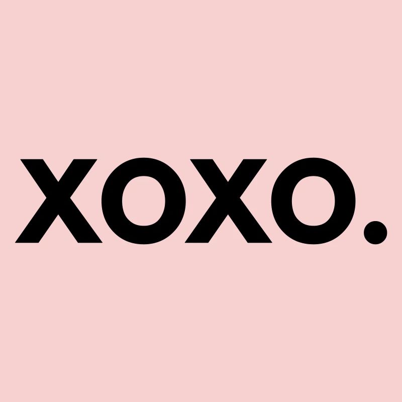 XOXO – Conception minimaliste de polices en gras