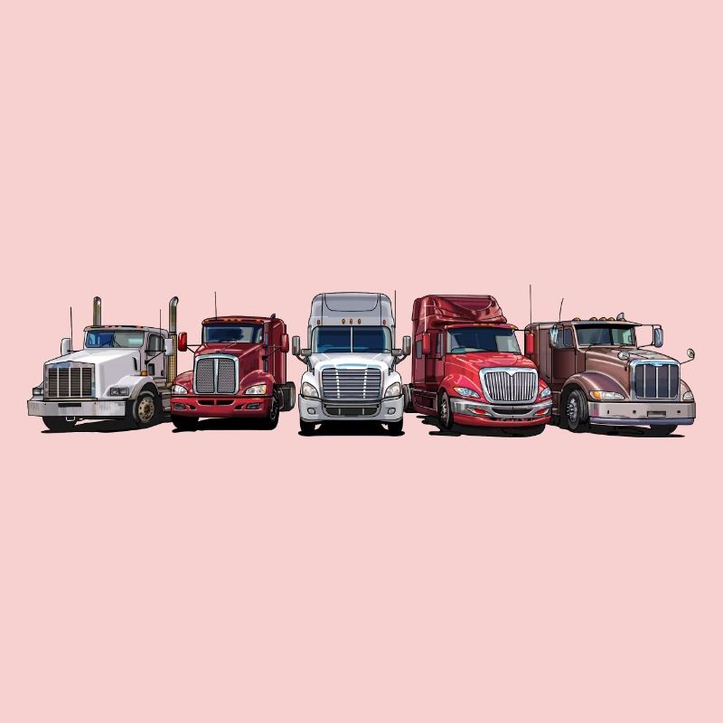 Tracteurs de semi-remorques à long capot