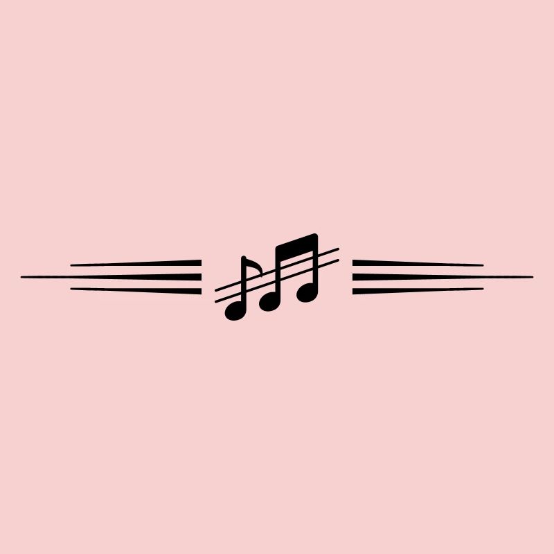 Music Notes Line