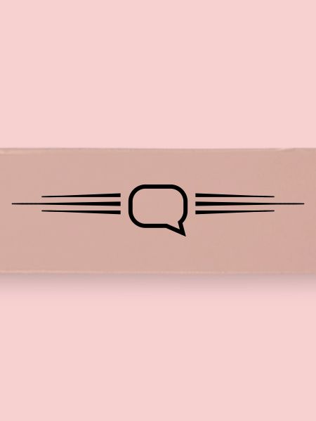 Speech bubble line