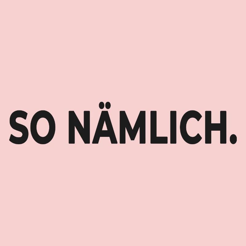 THAT'S HOW IT IS. – Minimalist statement design